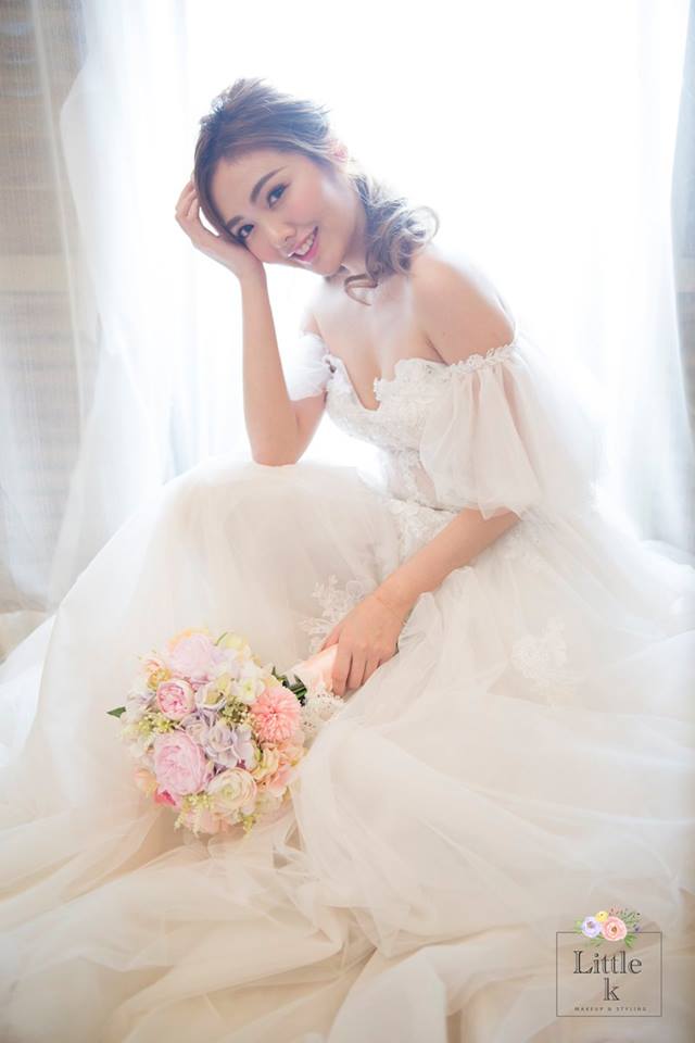 Kinki Chow化妝師工作紀錄: 新娘化妝