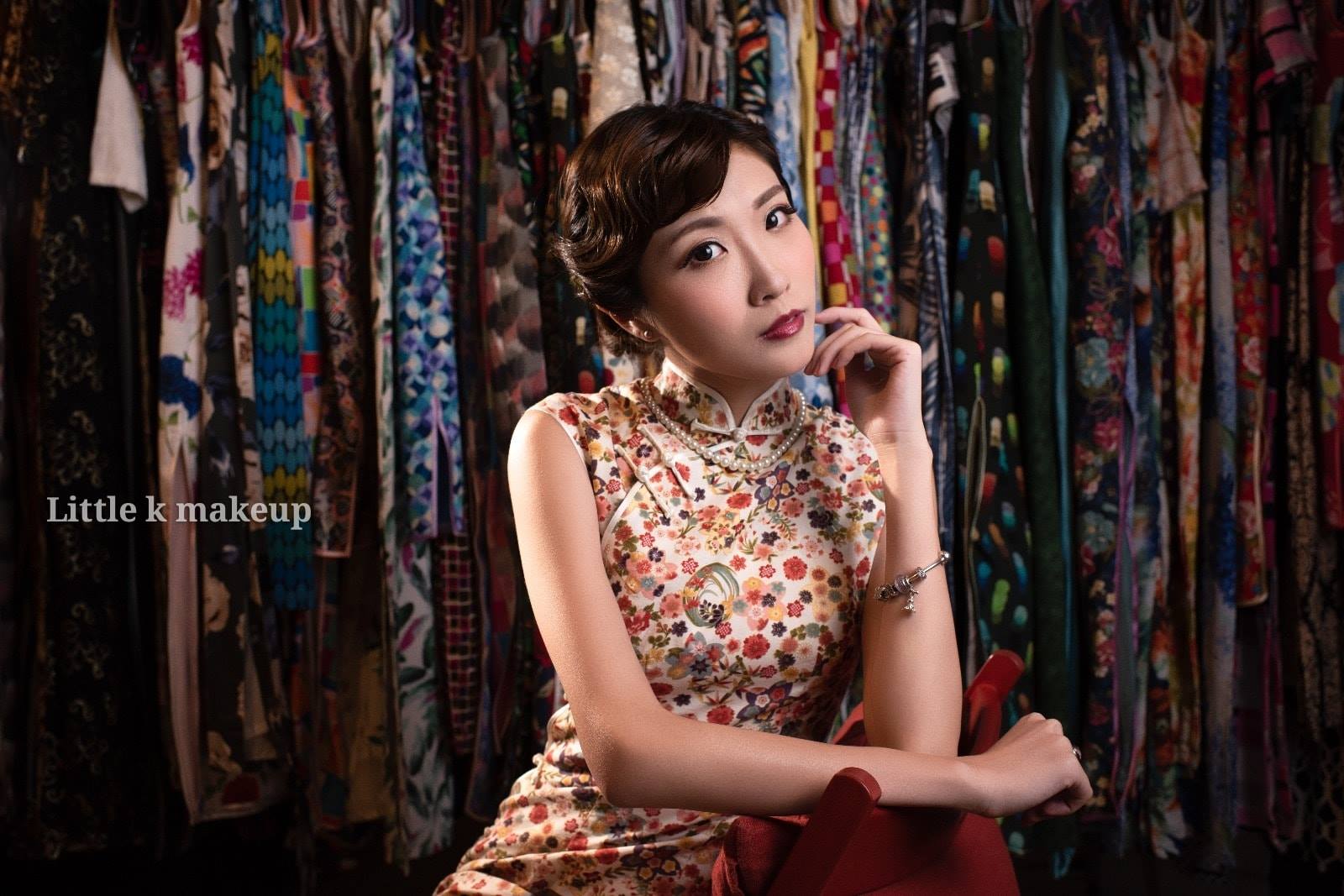 Kinki Chow化妝師工作紀錄: 中國旗袍化妝