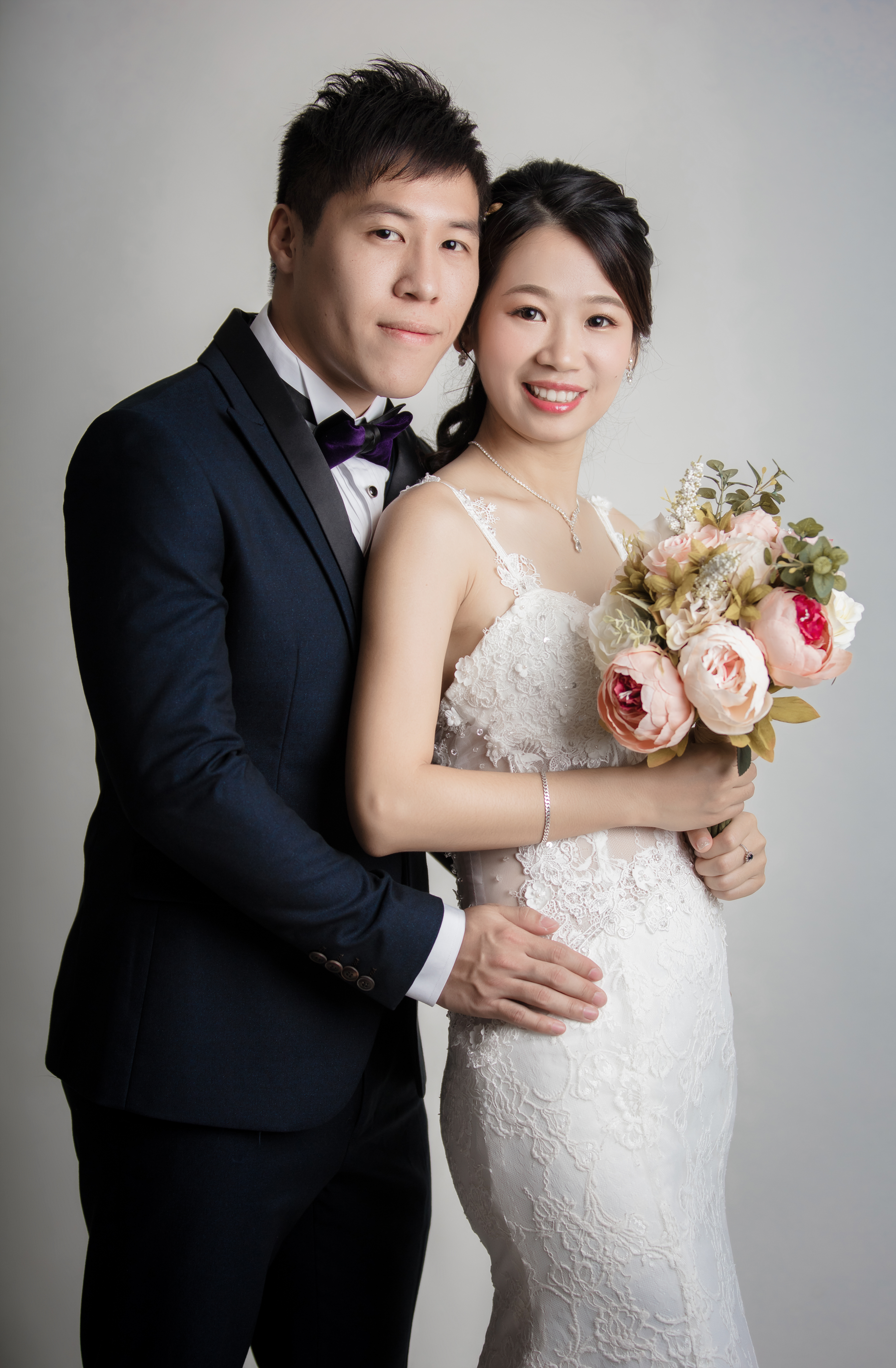 Kinki Chow化妝師工作紀錄: 傳統韓式婚紗照2