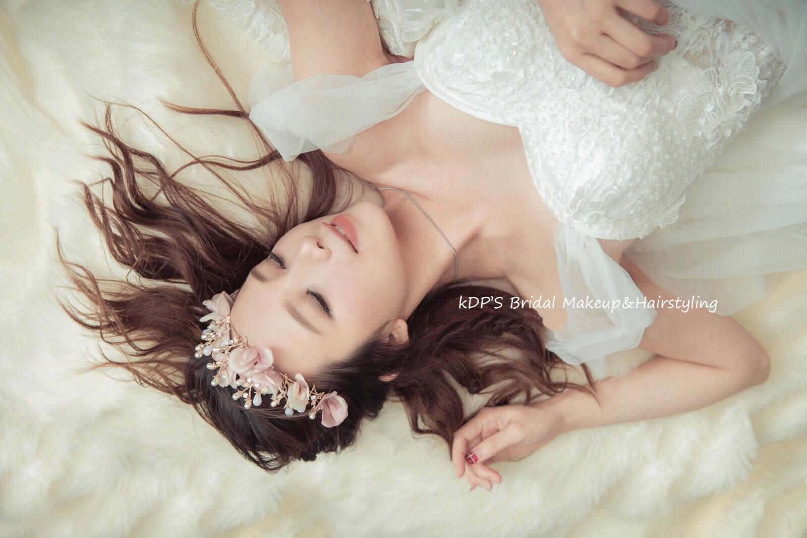 化妝師Phoebe Lai工作紀錄: 婚紗公司廣告造型